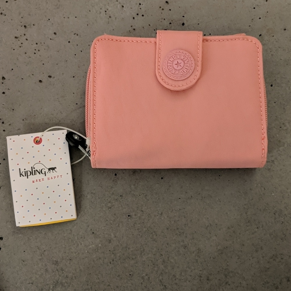 Kipling "New Money" Wallet - Scallop Pink